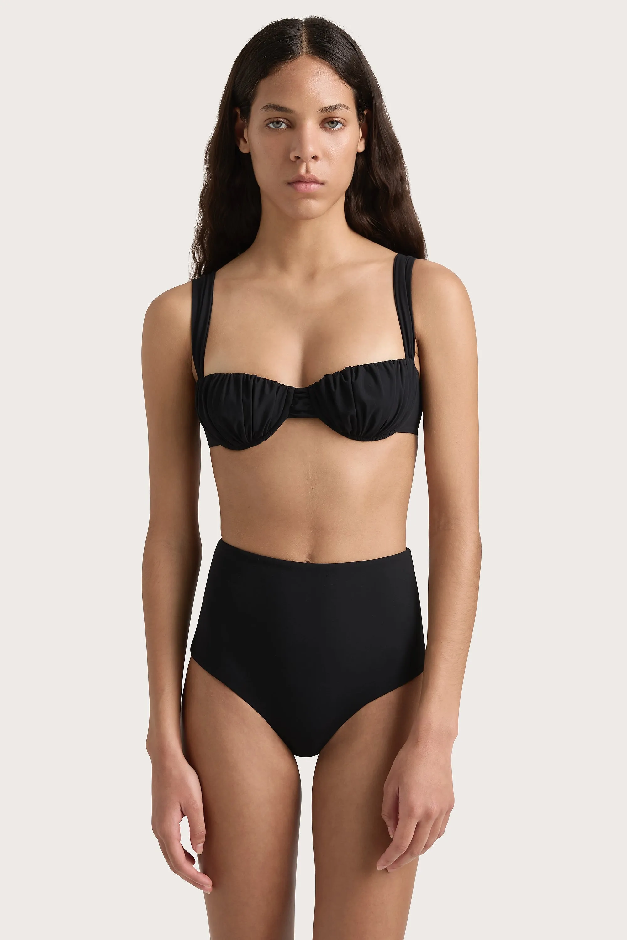 Emily Bikini Top Black - Final Sale sold by Faithfull the Brand product image thumbnail 2