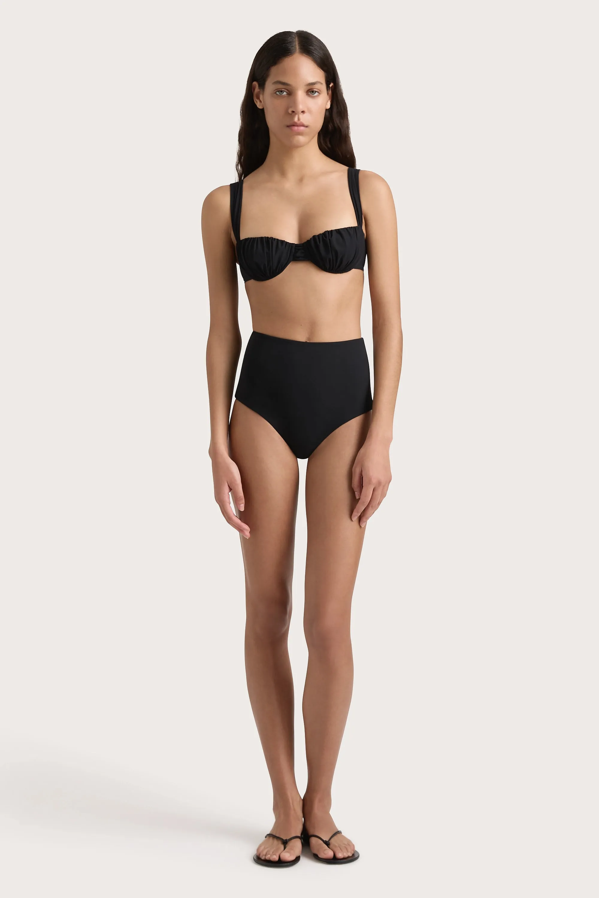Emily Bikini Top Black - Final Sale sold by Faithfull the Brand