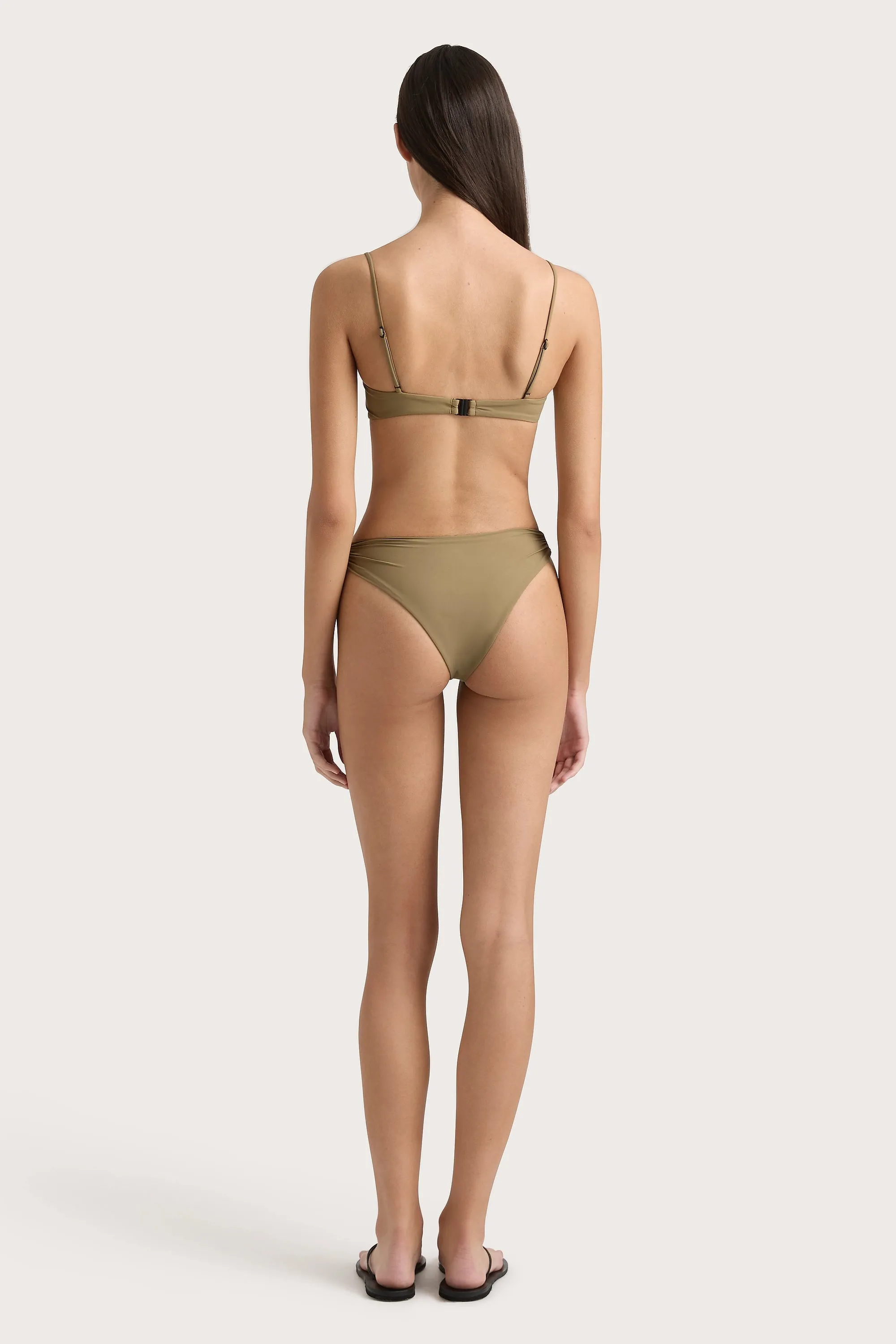 Henni Bikini Bottom Khaki - Final Sale sold by Faithfull the Brand product image thumbnail 4