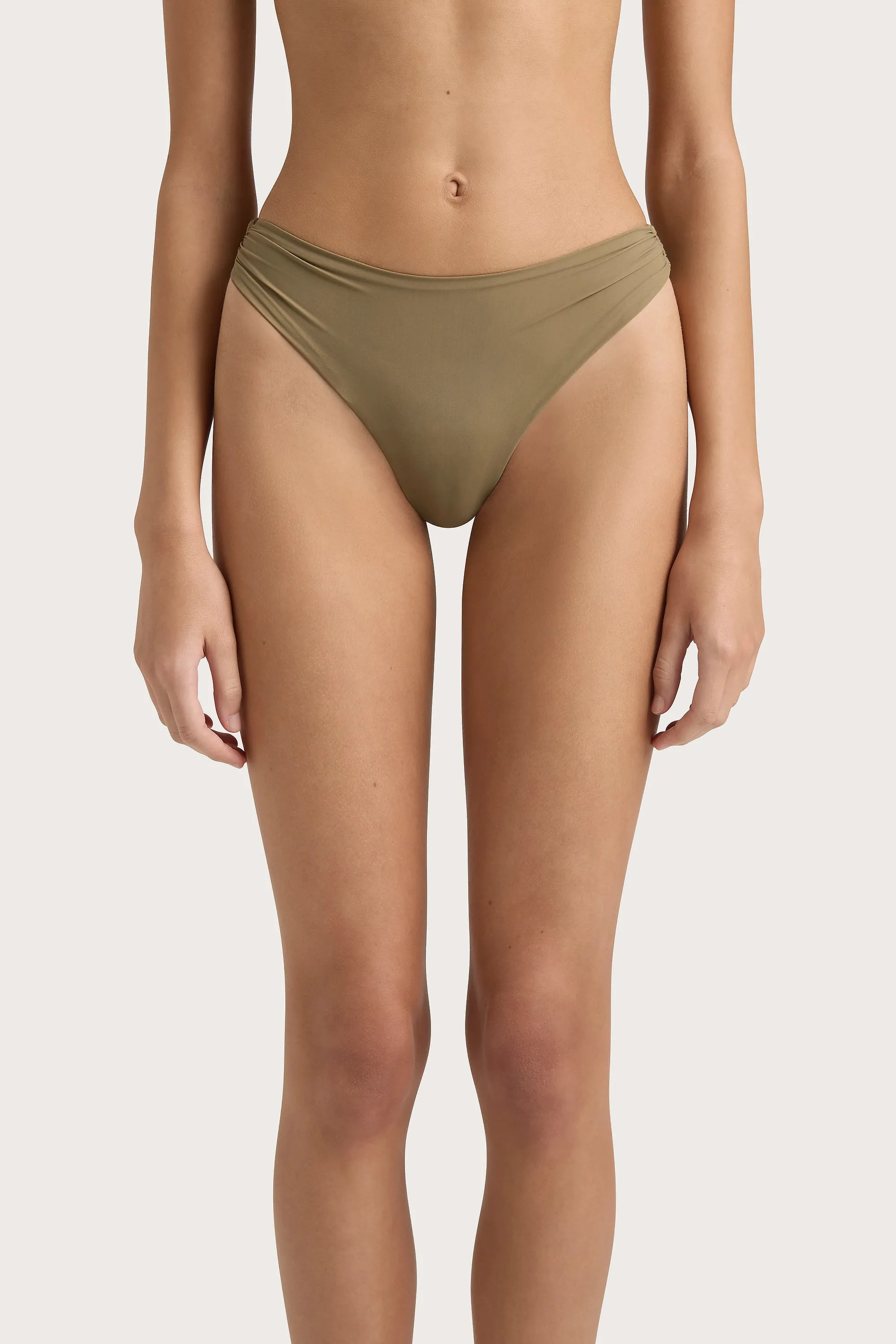 Henni Bikini Bottom Khaki - Final Sale sold by Faithfull the Brand product image thumbnail 2
