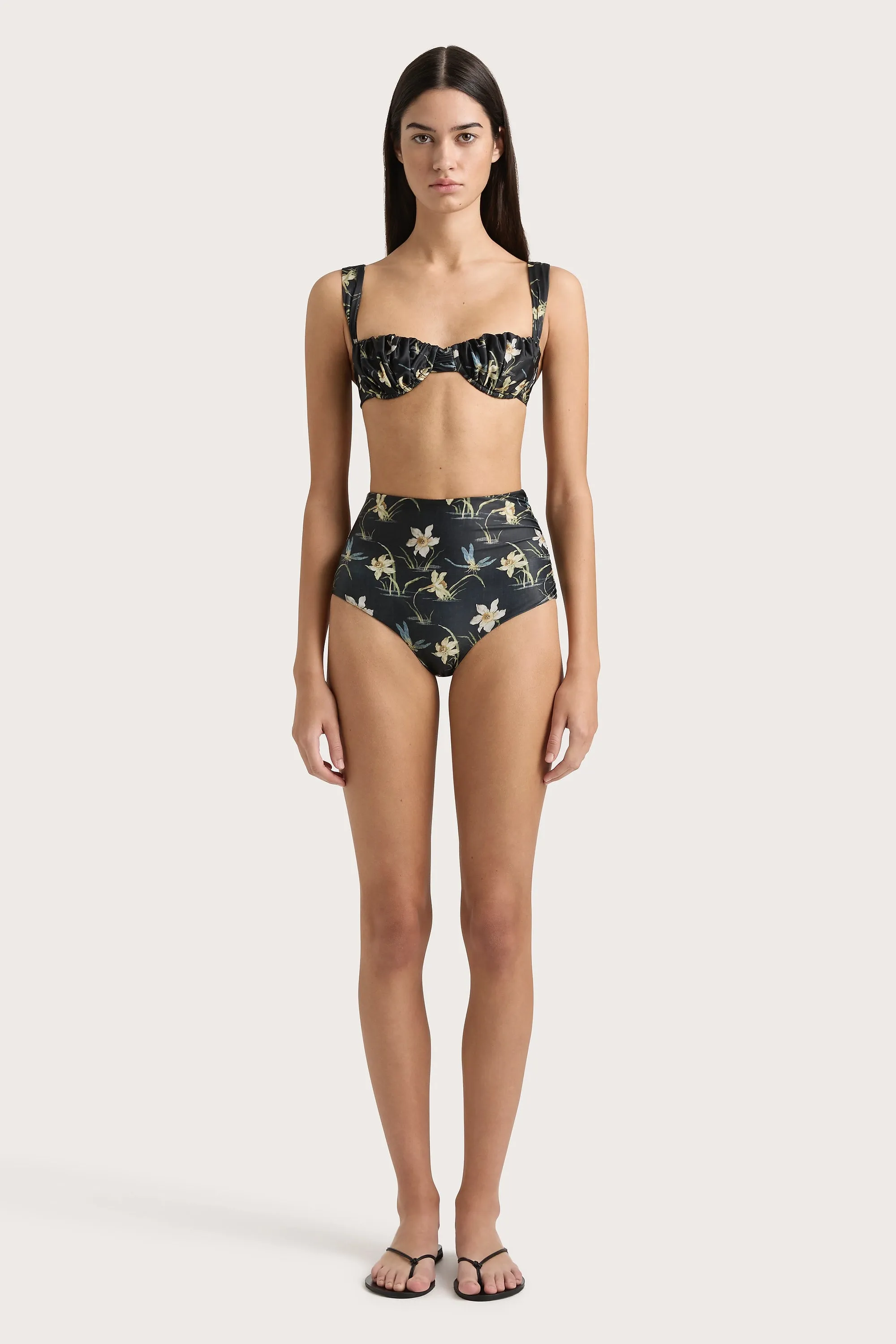 Bianca Bikini Bottom Daffodil Print - Final Sale sold by Faithfull the Brand