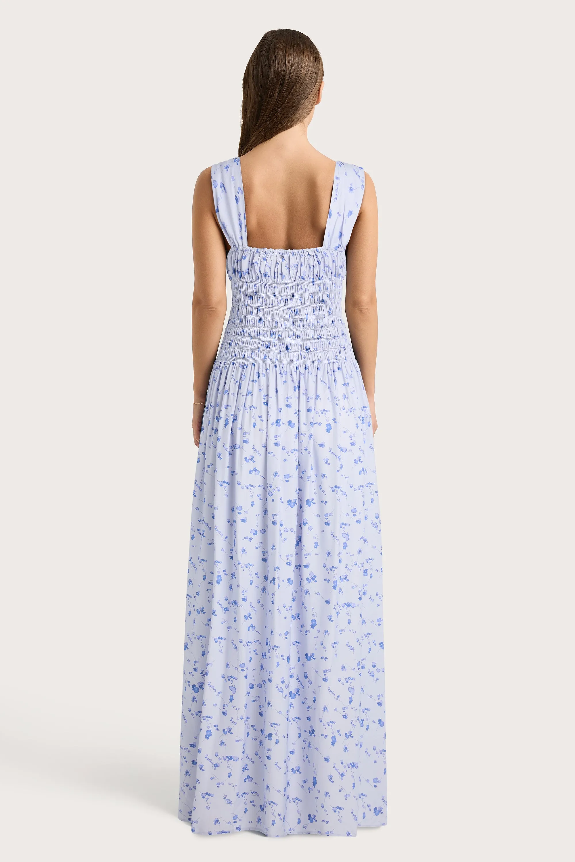 Yerres Maxi Dress Blossom Blue - Final Sale sold by Faithfull the Brand product image thumbnail 3