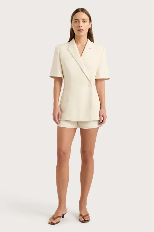 Noto Mini Short Beige - Final Sale sold by Faithfull the Brand