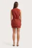 Jane Mini Skirt Garnet sold by Faithfull the Brand