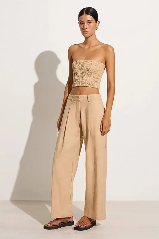 Francois Pants Wheat - Final Sale sold by Faithfull the Brand
