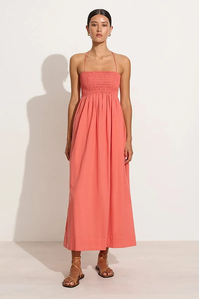 Agolde Midi Dress Melon - Final Sale sold by Faithfull the Brand