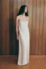 Elyna Maxi Dress Pinstripe Garnet Blush - Final Sale sold by Faithfull the Brand
