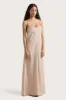 Elyna Maxi Dress Pinstripe Garnet Blush - Final Sale sold by Faithfull the Brand