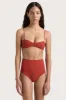 Reyes Bikini Bottom Garnet sold by Faithfull the Brand