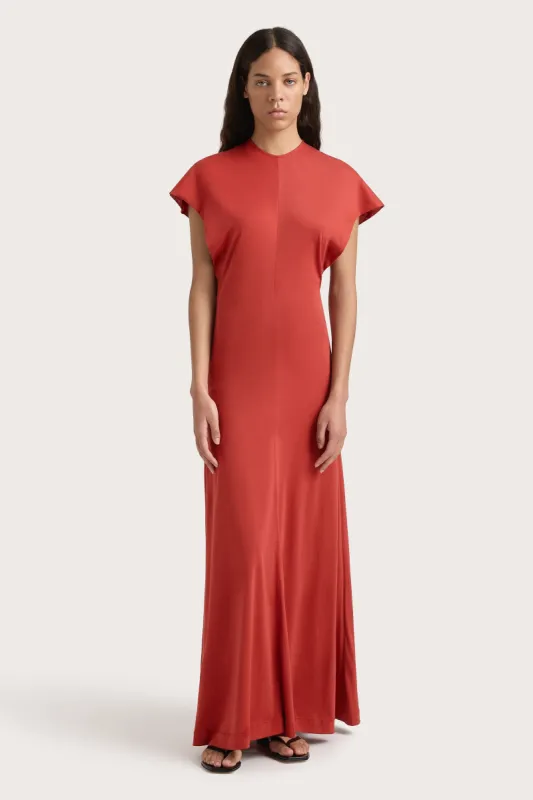 Colmar Maxi Dress Garnet - Final Sale sold by Faithfull the Brand