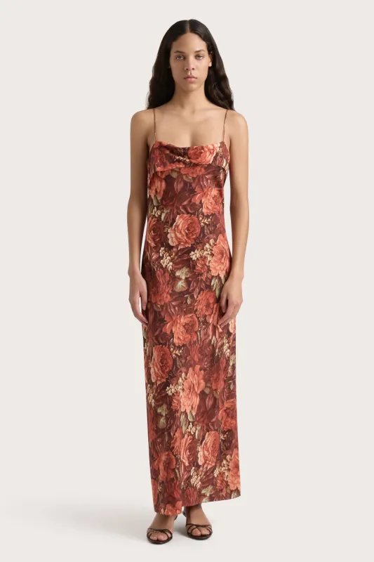 Zelie Midi Dress Rose - Final Sale made by Faithfull the Brand