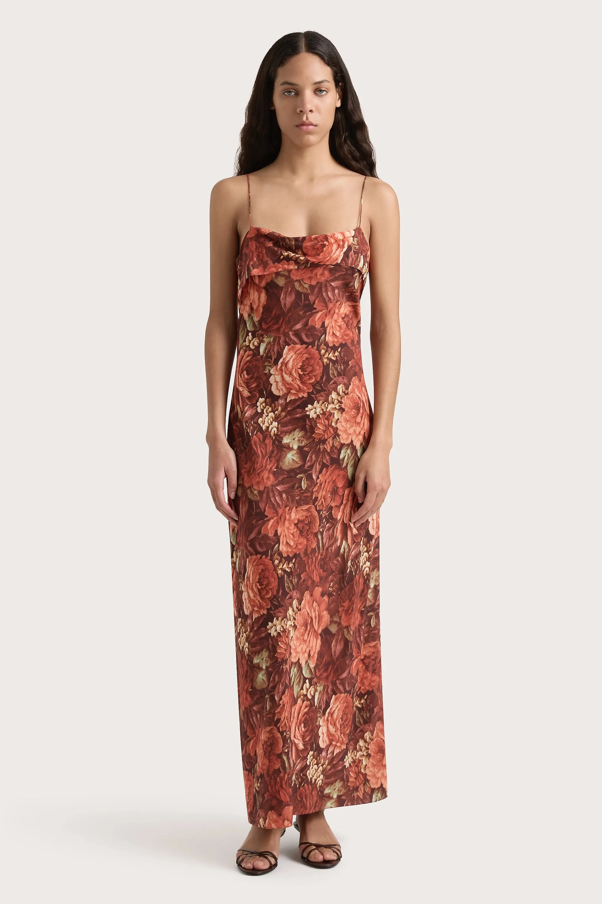 Zelie Midi Dress Rose - Final Sale sold by Faithfull the Brand