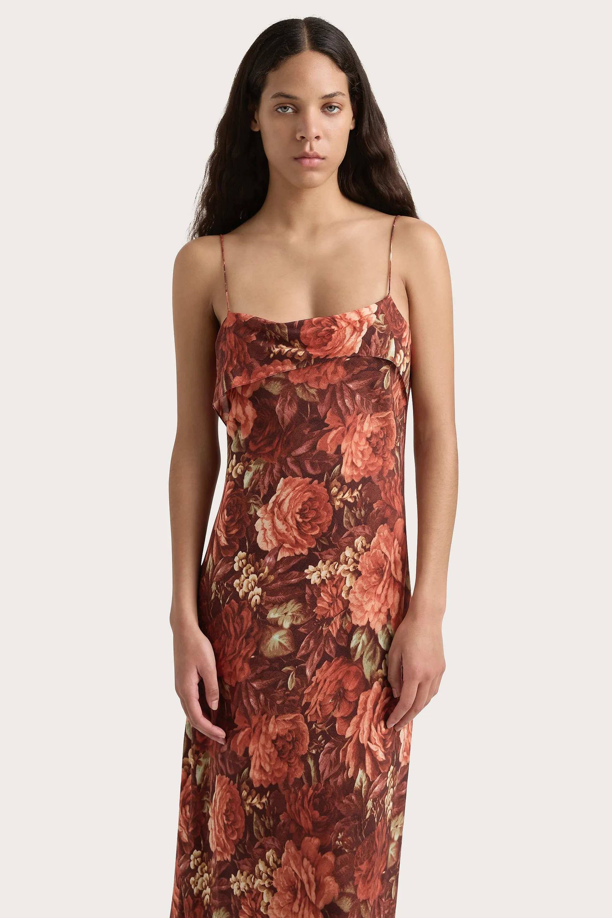 Zelie Midi Dress Rose - Final Sale sold by Faithfull the Brand product image thumbnail 4