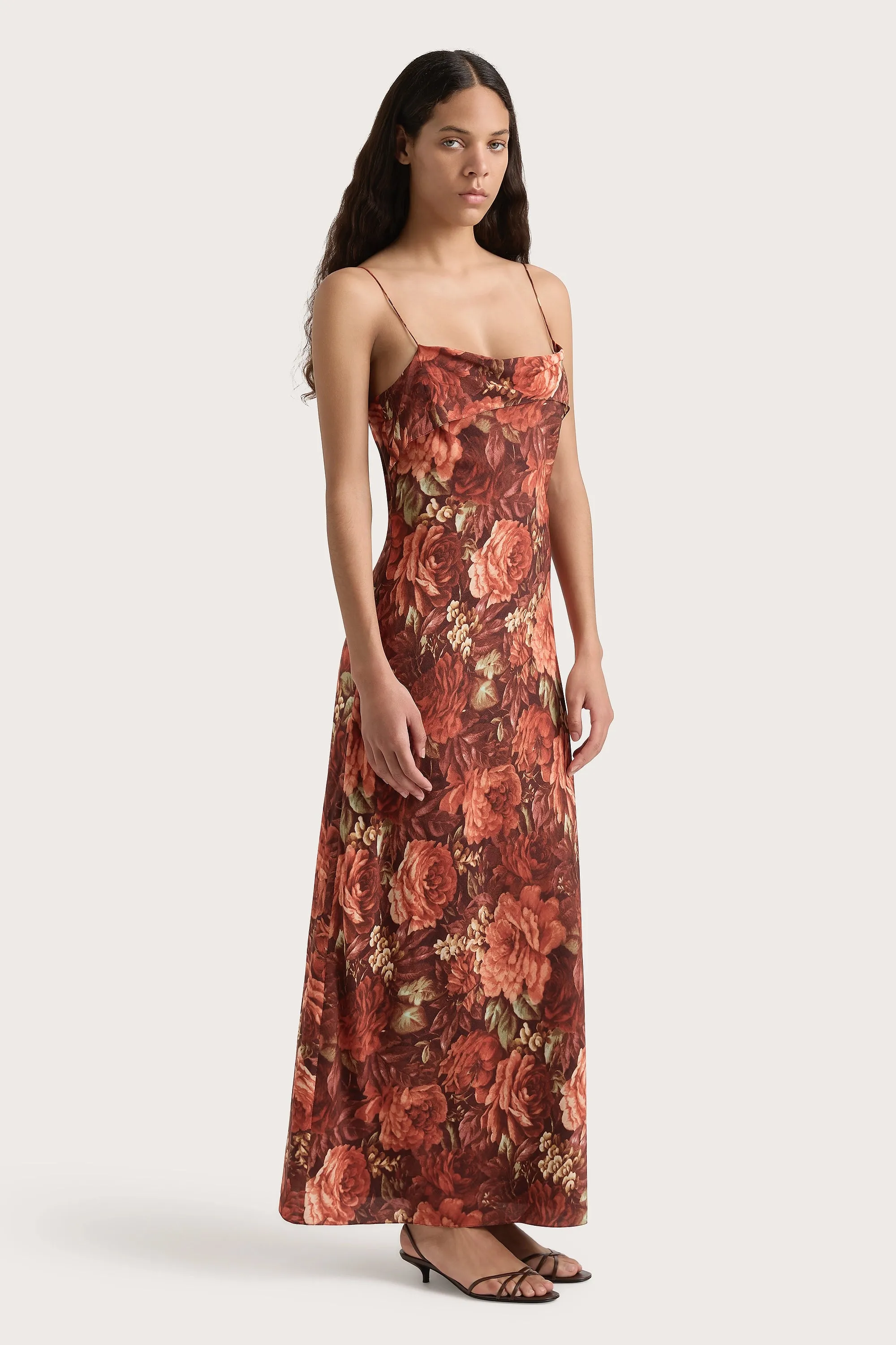 Zelie Midi Dress Rose - Final Sale sold by Faithfull the Brand product image thumbnail 5
