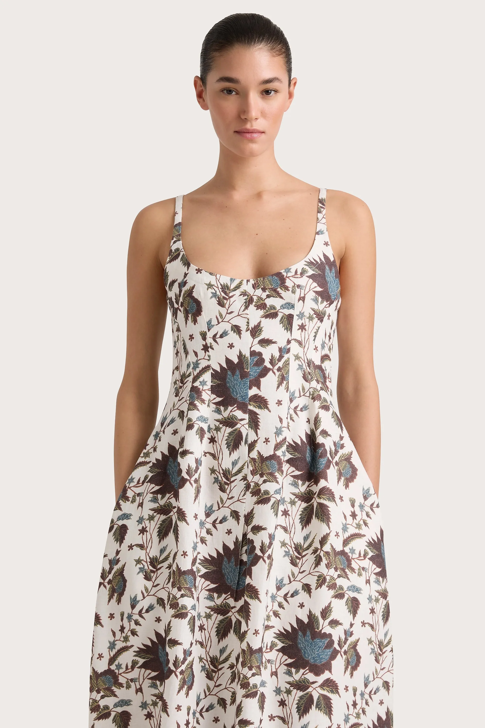 Sanne Midi Dress Linnea - Final Sale sold by Faithfull the Brand product image thumbnail 4