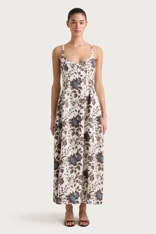 Sanne Midi Dress Linnea sold by Faithfull the Brand