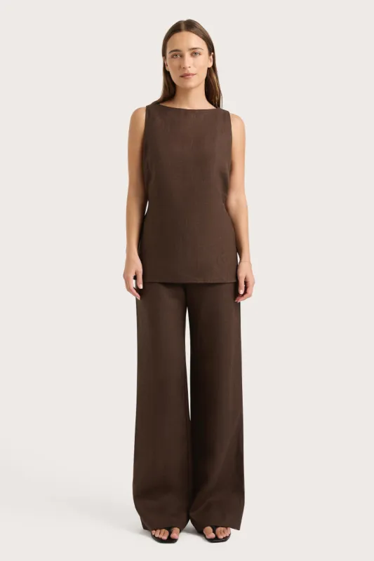 Ilride Pant Bistre - Final Sale sold by Faithfull the Brand