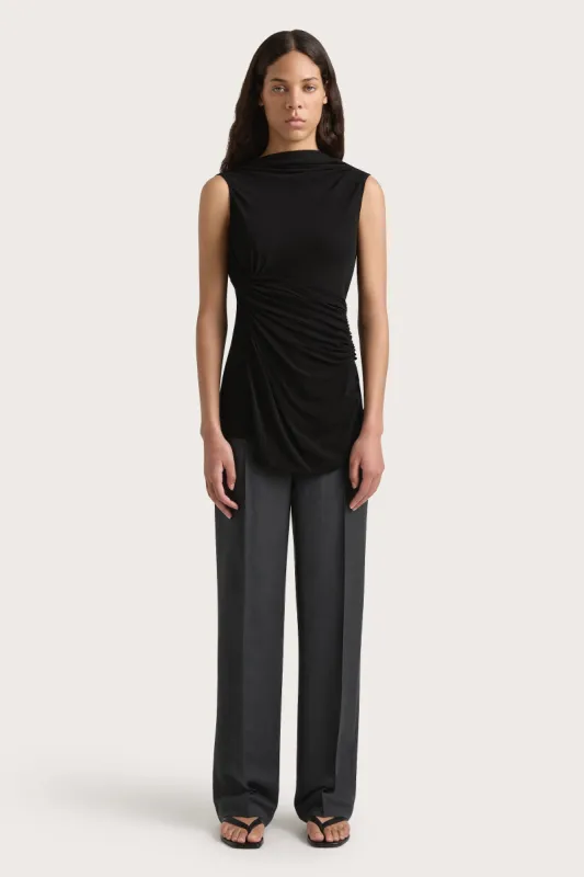 Laon Top Black sold by Faithfull the Brand