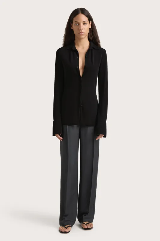 Eze Shirt Black - Final Sale sold by Faithfull the Brand