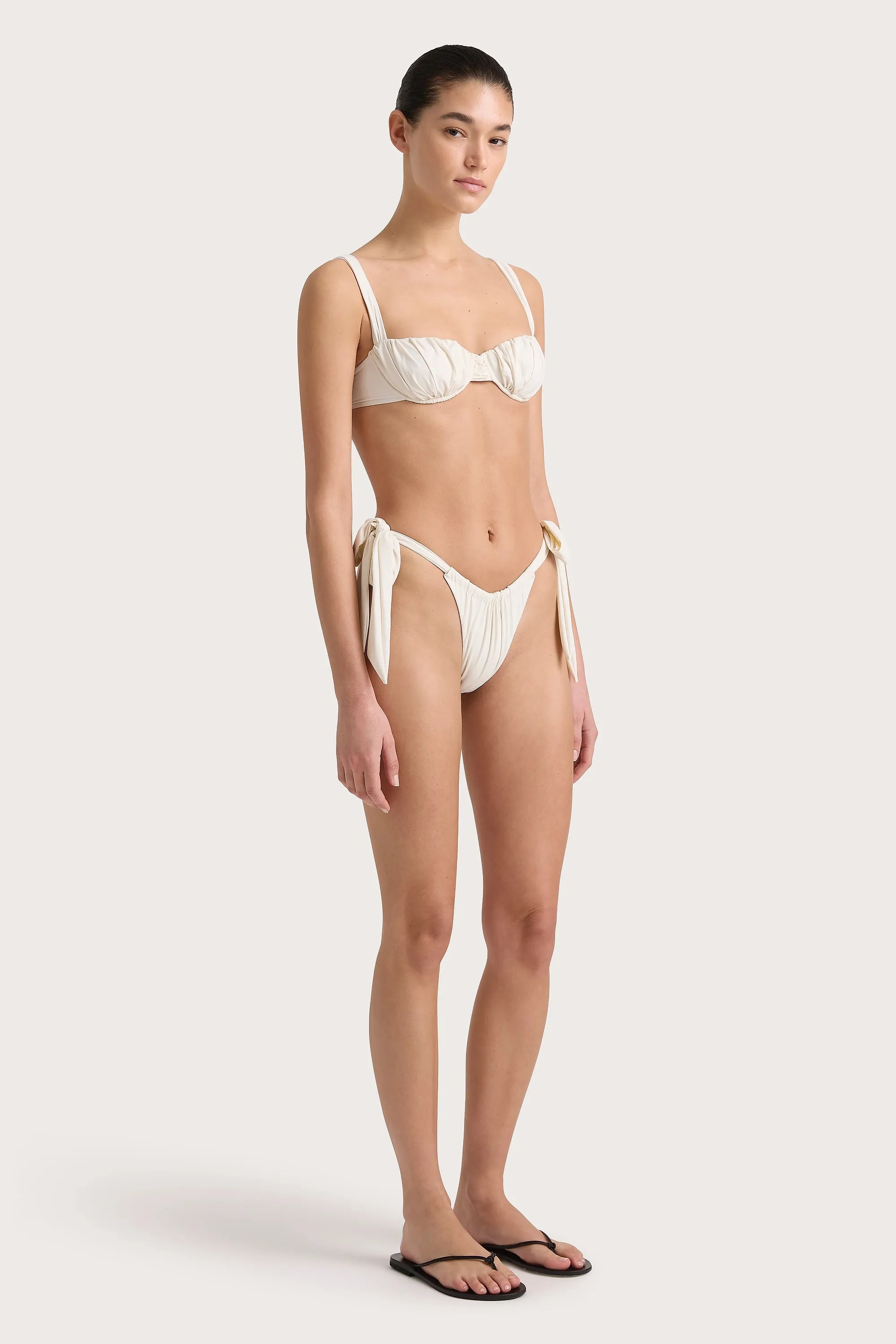 Emily Bikini Top White - Final Sale sold by Faithfull the Brand product image thumbnail 3