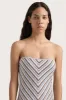 Arion Dress Blue Stripe sold by Faithfull the Brand