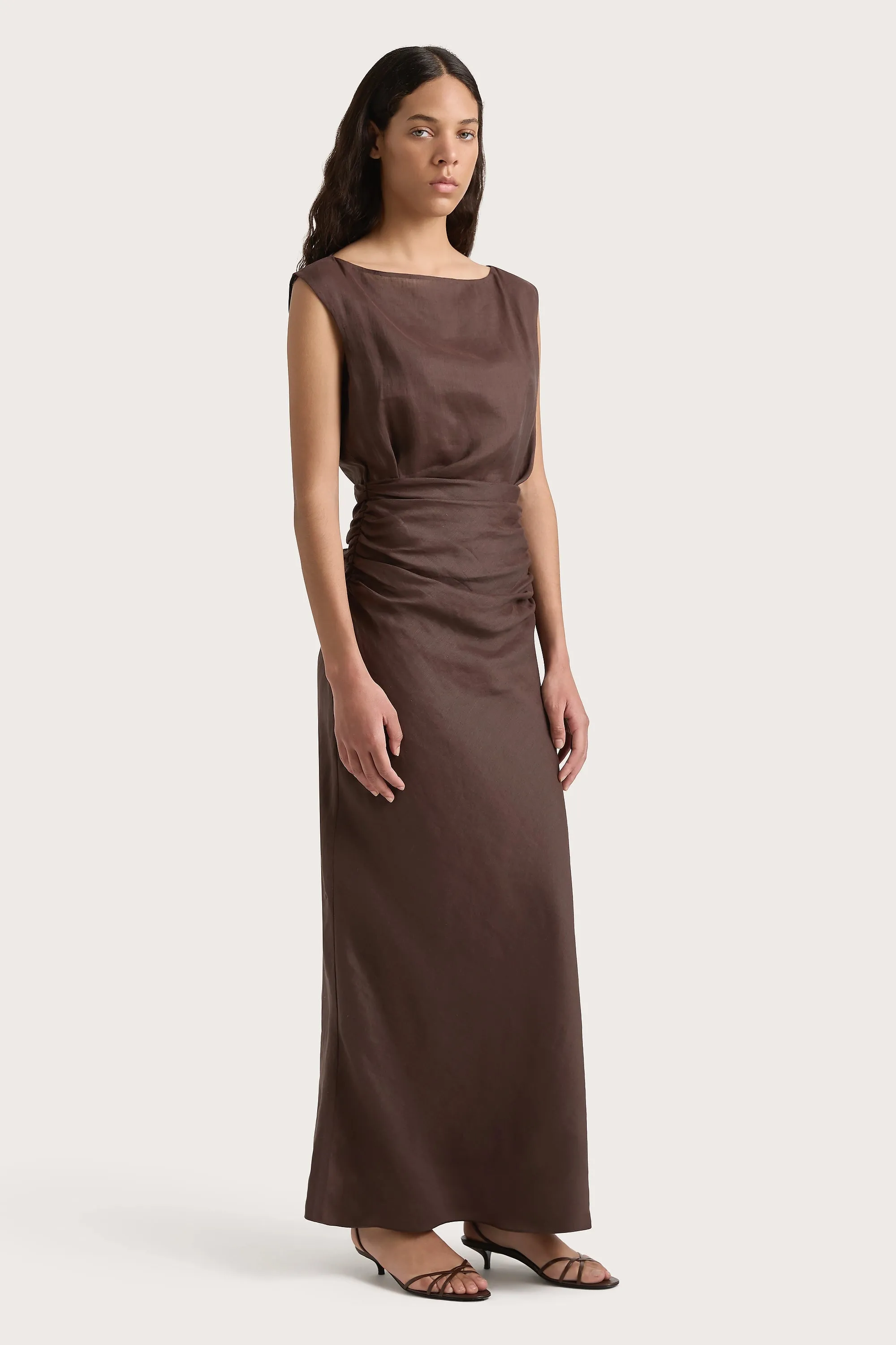 Adelia Maxi Dress Bistre - Final Sale sold by Faithfull the Brand product image thumbnail 4