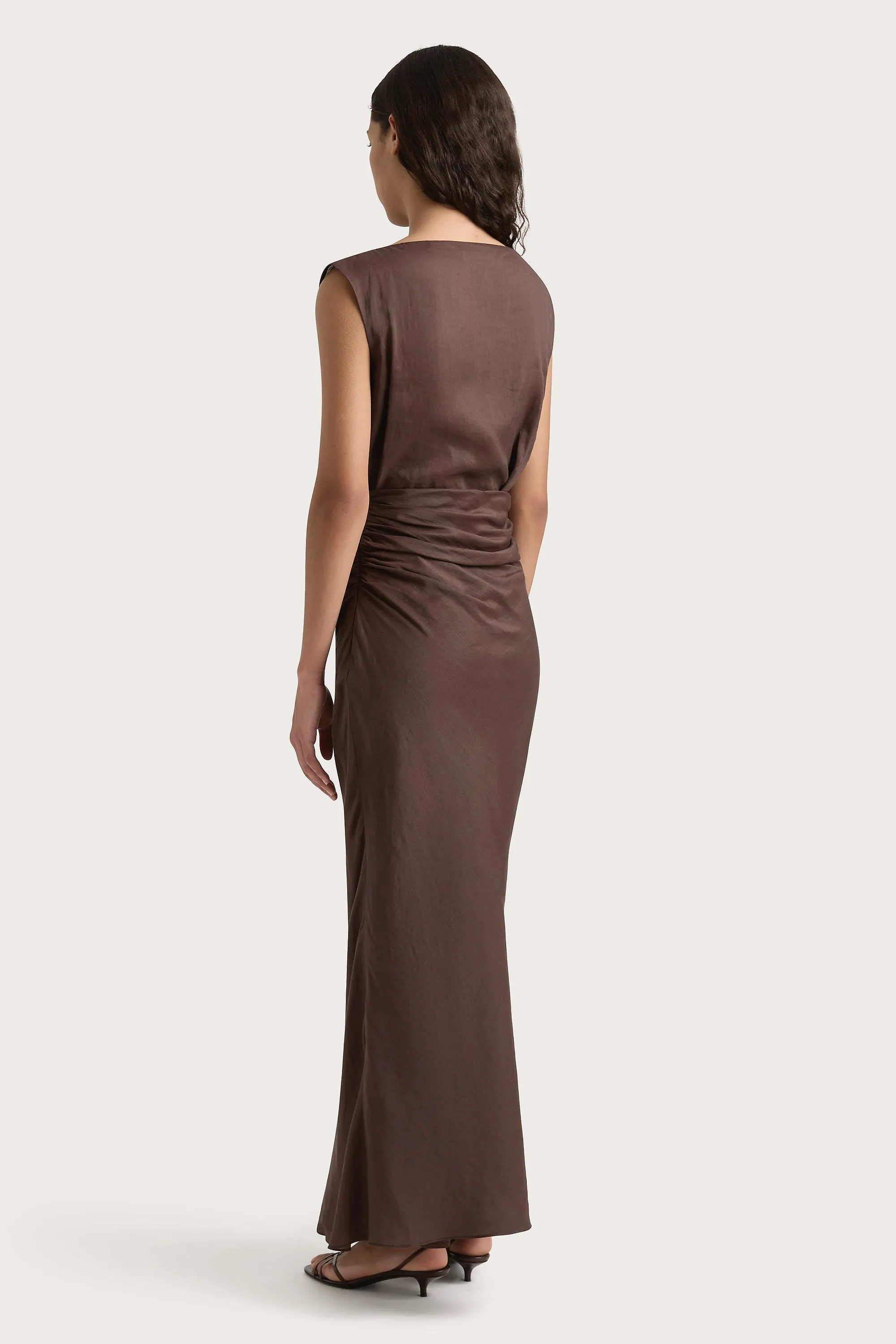 Adelia Maxi Dress Bistre - Final Sale sold by Faithfull the Brand product image thumbnail 5