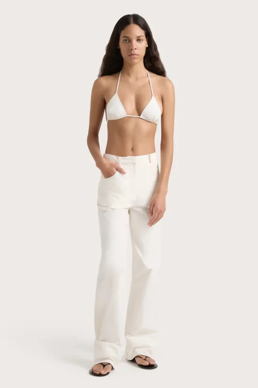 Diso Pant White - Final Sale sold by Faithfull the Brand