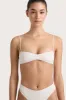 Evora Bikini Top White sold by Faithfull the Brand
