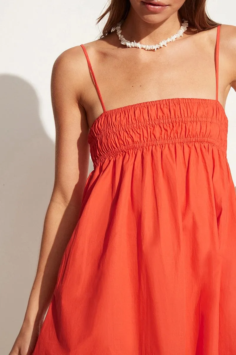 Vairei Mini Dress Morange - Final Sale sold by Faithfull the Brand product image thumbnail 2