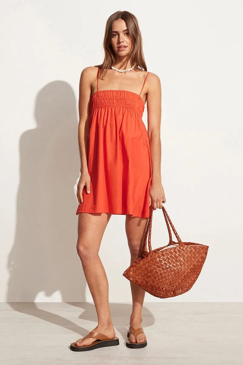 Vairei Mini Dress Morange - Final Sale sold by Faithfull the Brand product image thumbnail 5