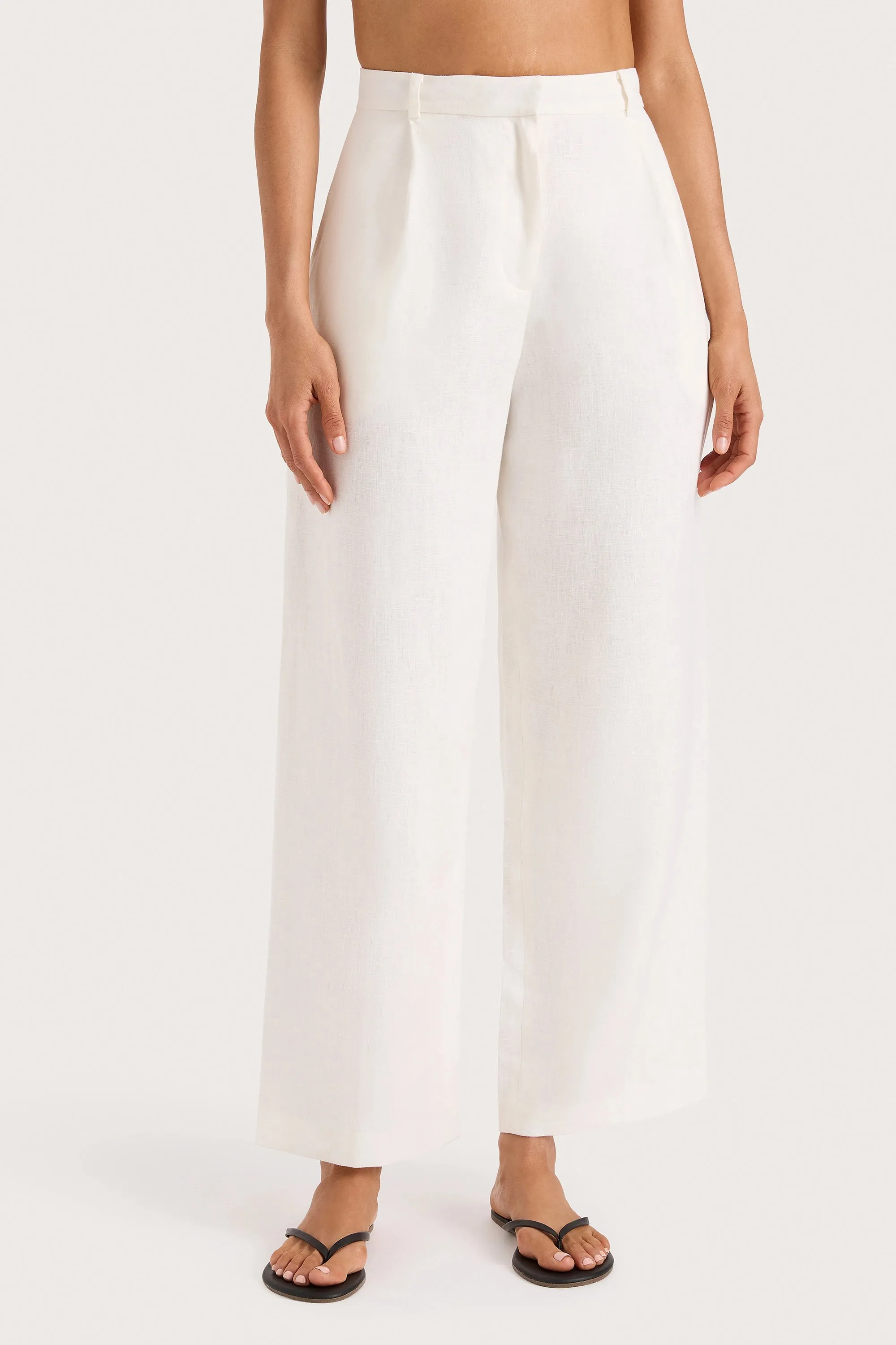 Stevie Trouser White sold by Faithfull the Brand product image thumbnail 2