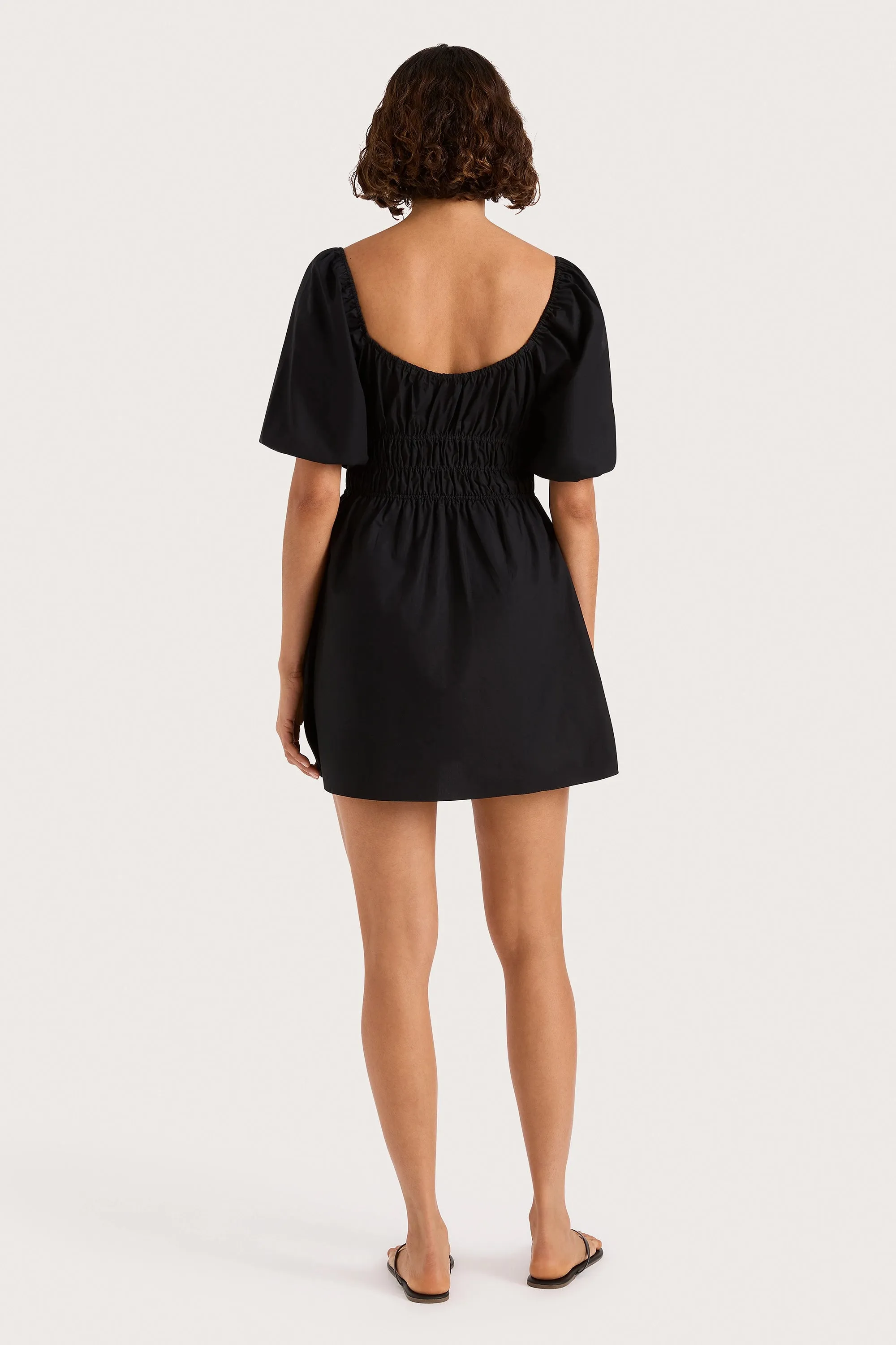 Sophia Mini Dress Black sold by Faithfull the Brand product image thumbnail 5