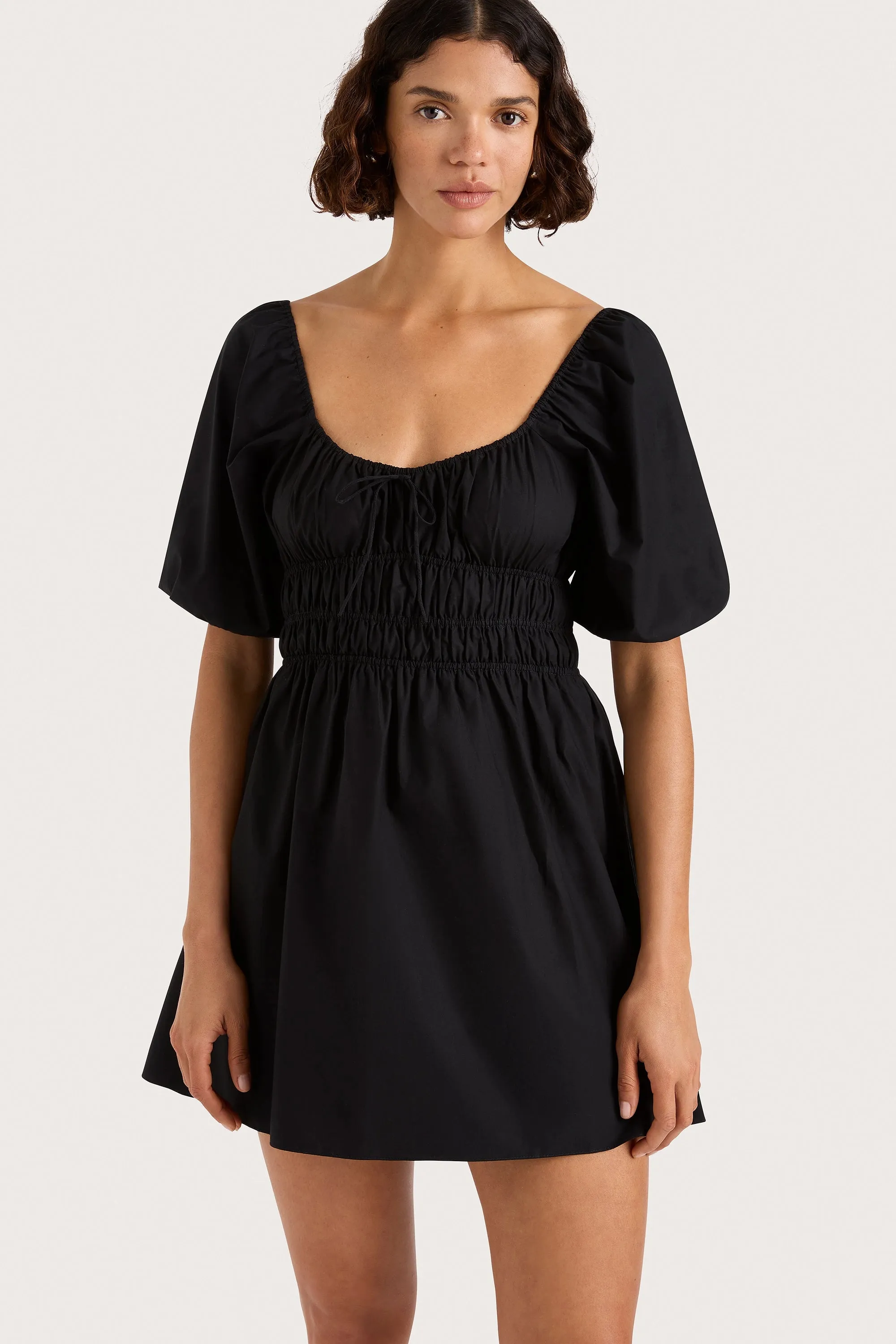 Sophia Mini Dress Black sold by Faithfull the Brand product image thumbnail 3