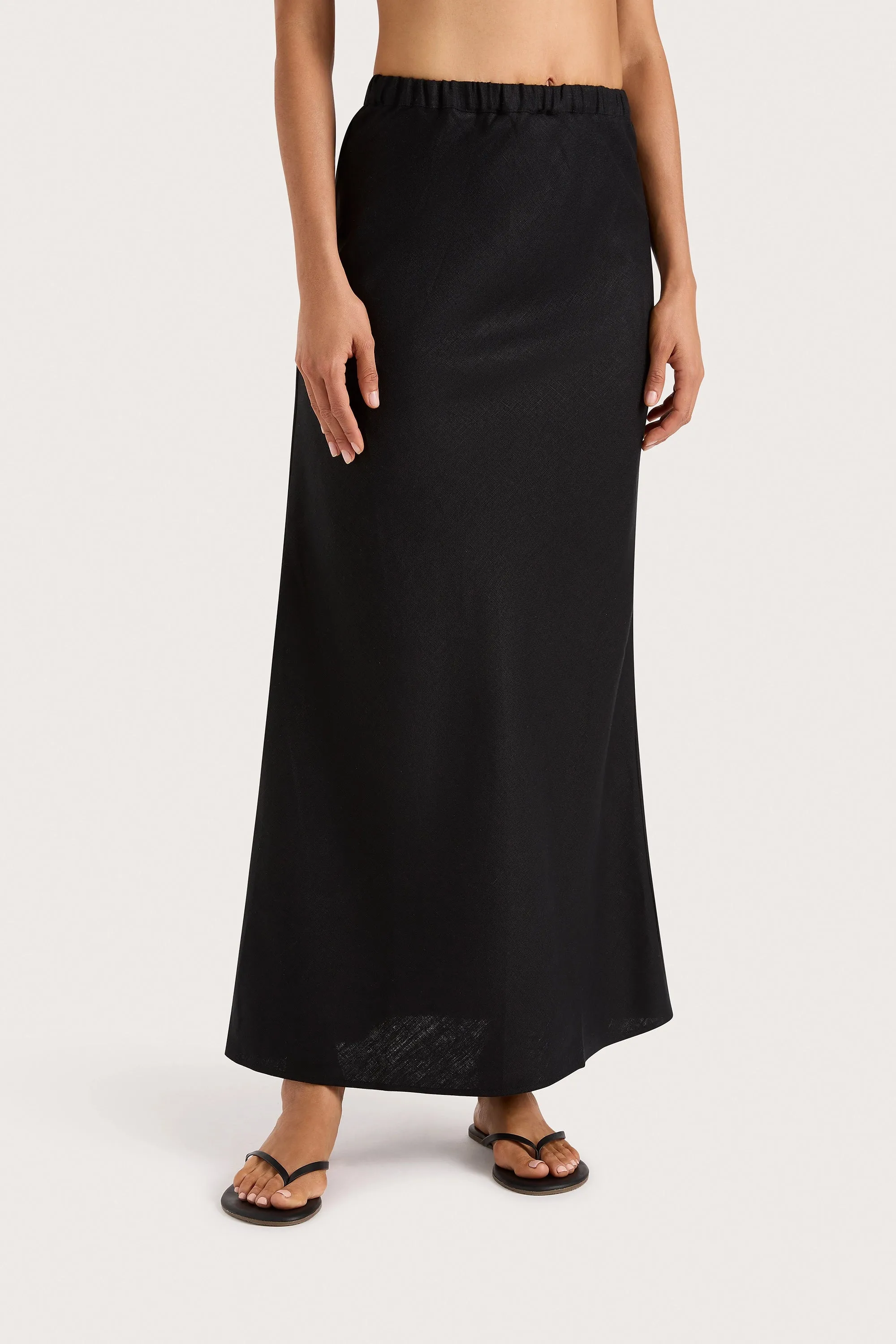 Faye Skirt Black sold by Faithfull the Brand product image thumbnail 4