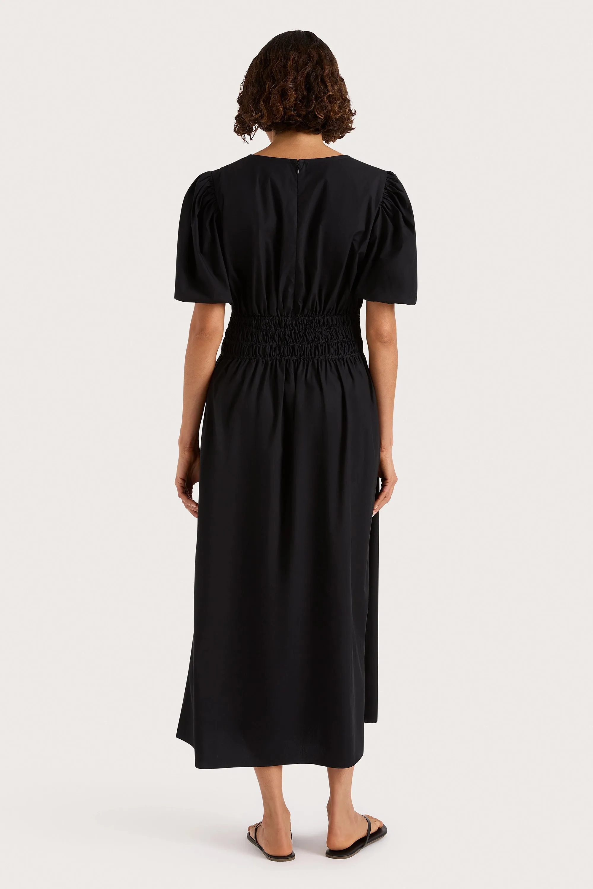 Grace Midi Dress Black sold by Faithfull the Brand product image thumbnail 5