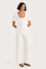 Jean Pant White sold by Faithfull the Brand