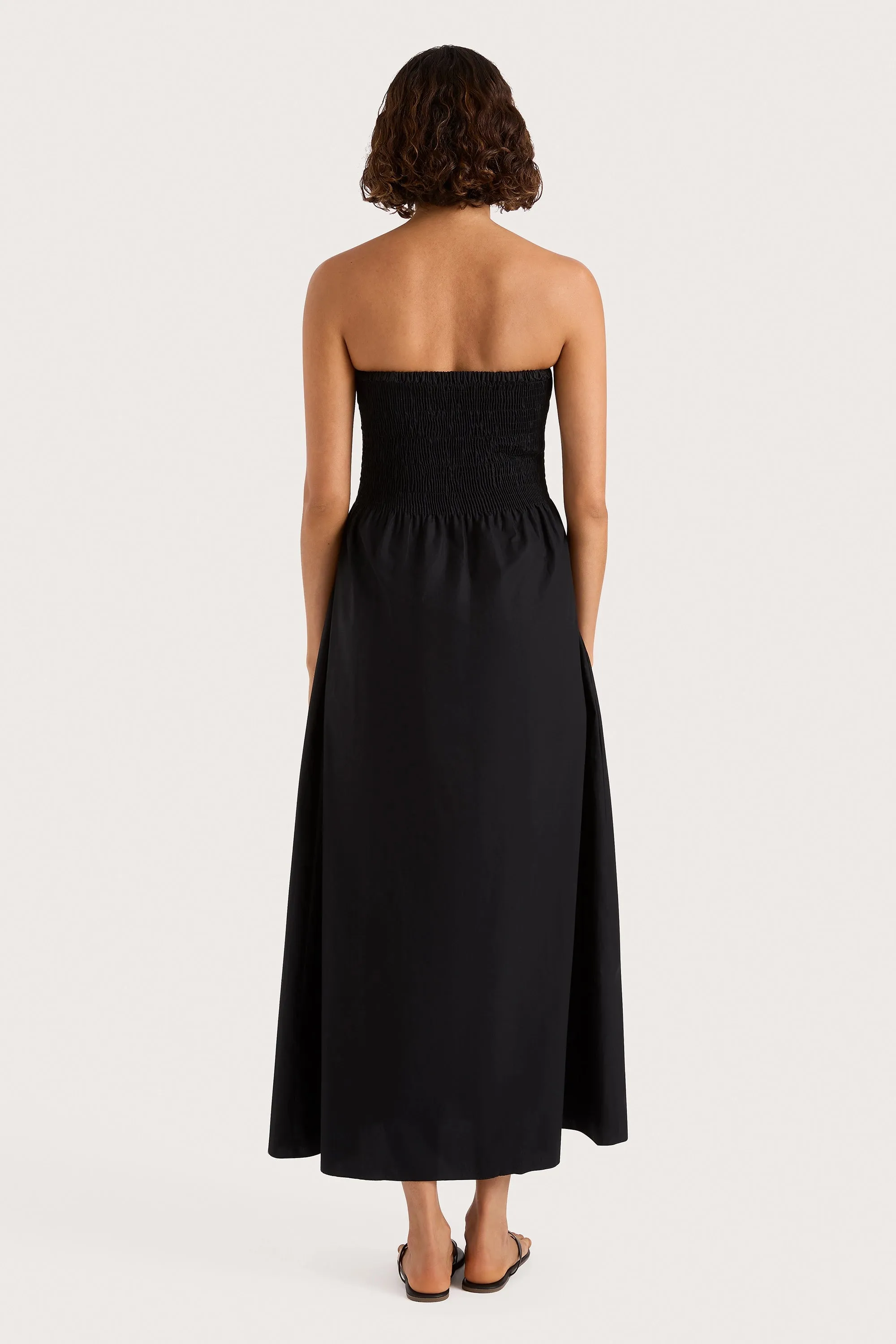 Jamie Midi Dress Black sold by Faithfull the Brand product image thumbnail 5