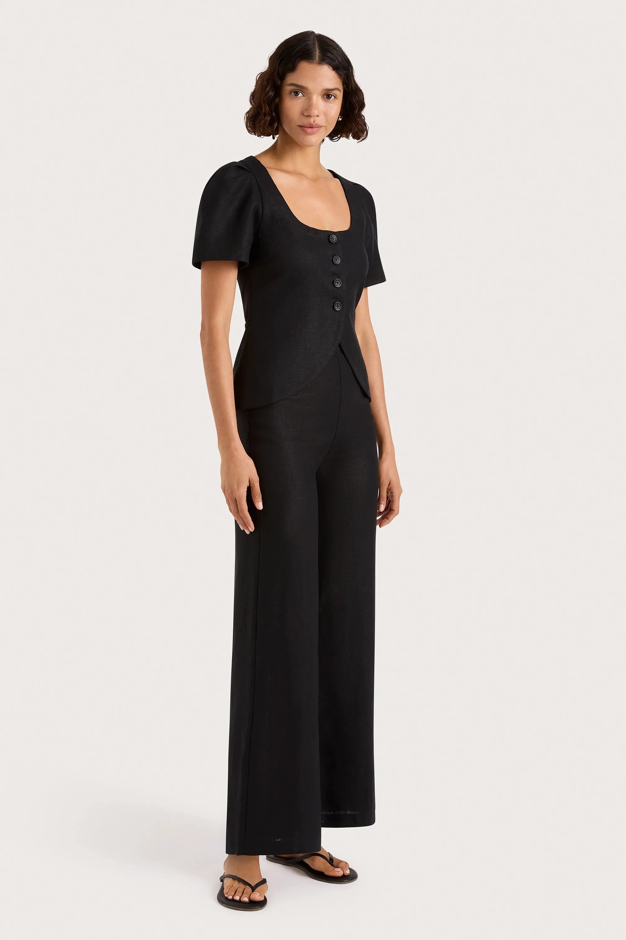 Jean Pant Black sold by Faithfull the Brand product image thumbnail 3