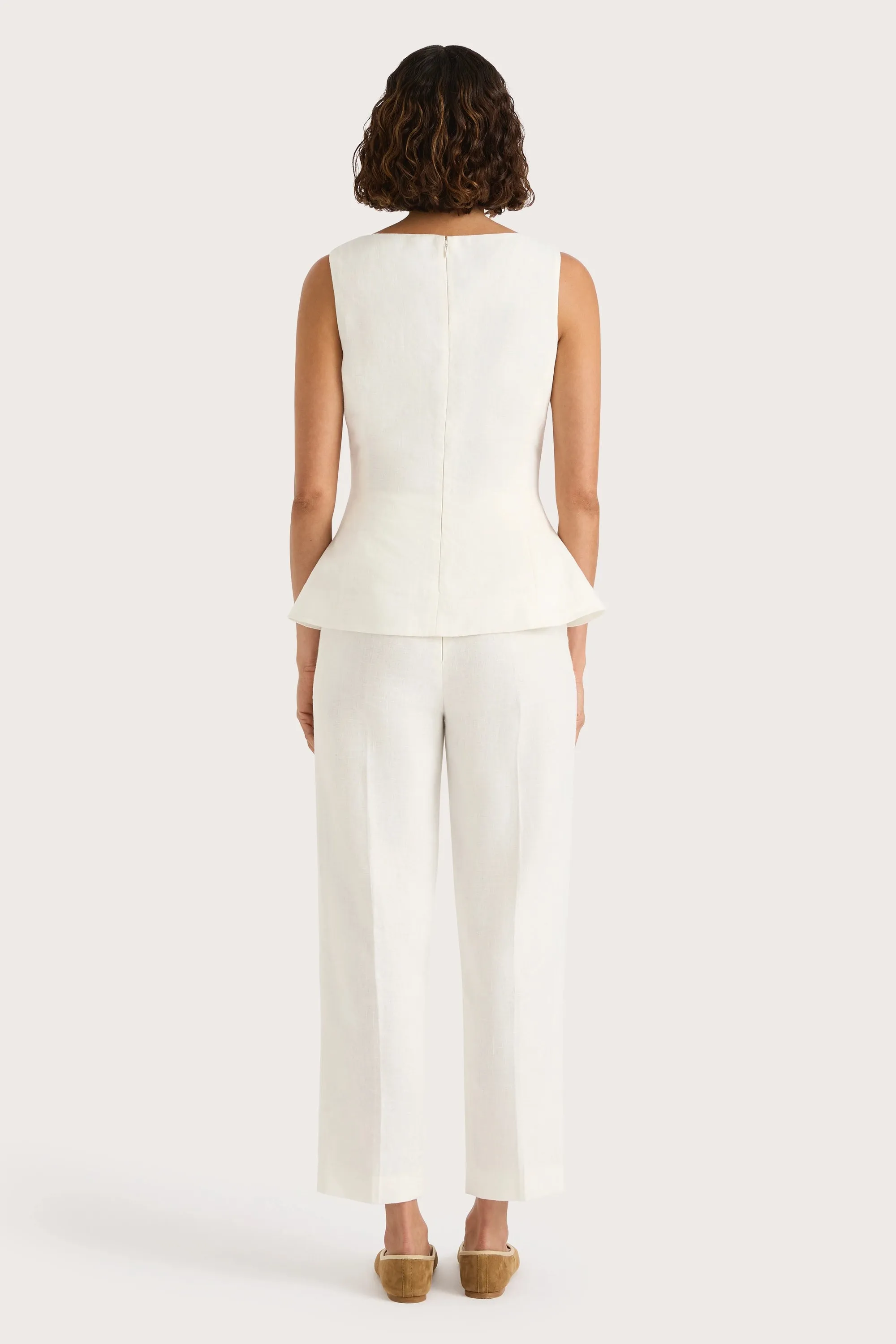 Ana Top White - Final Sale sold by Faithfull the Brand product image thumbnail 5