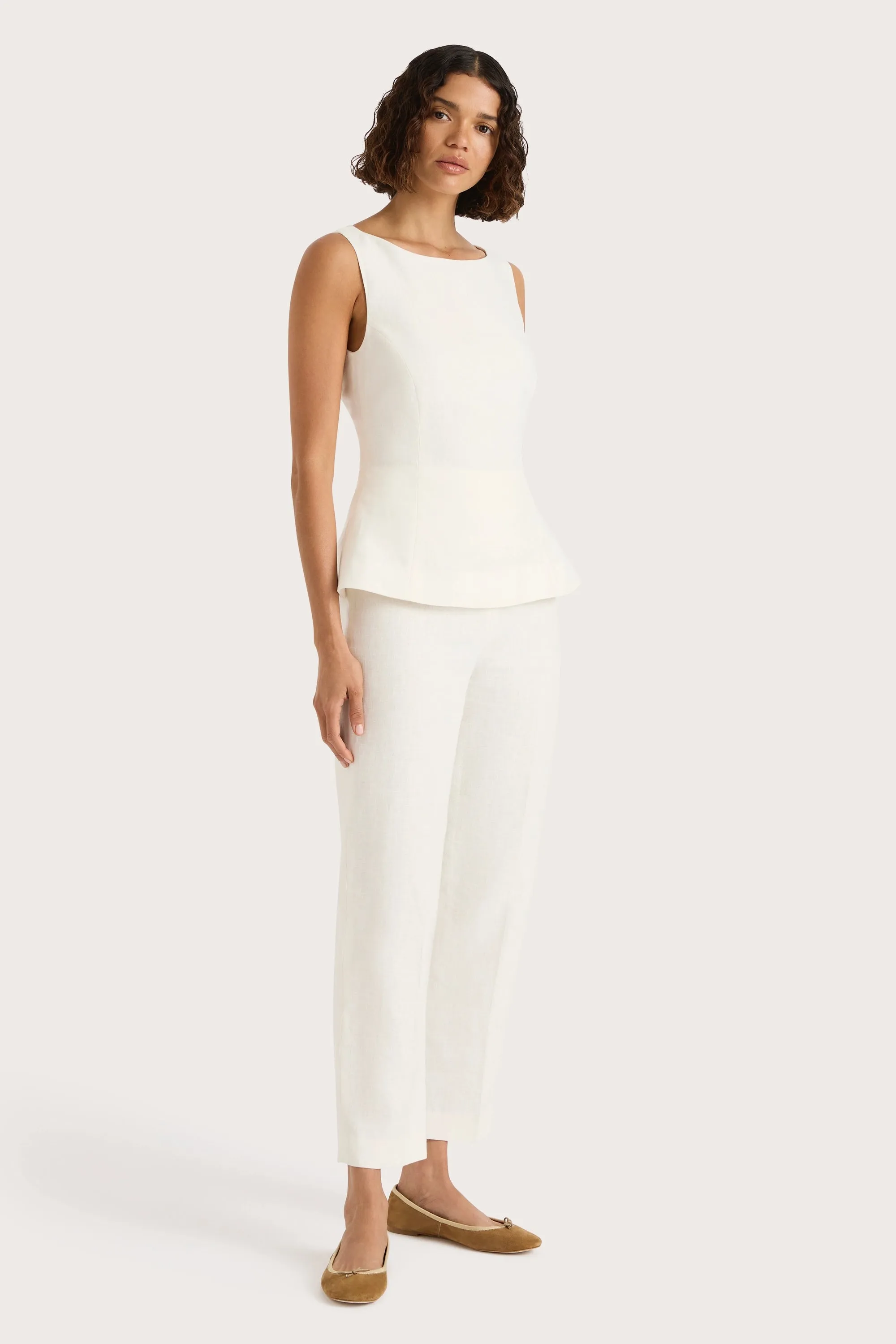 Ana Top White - Final Sale sold by Faithfull the Brand product image thumbnail 4