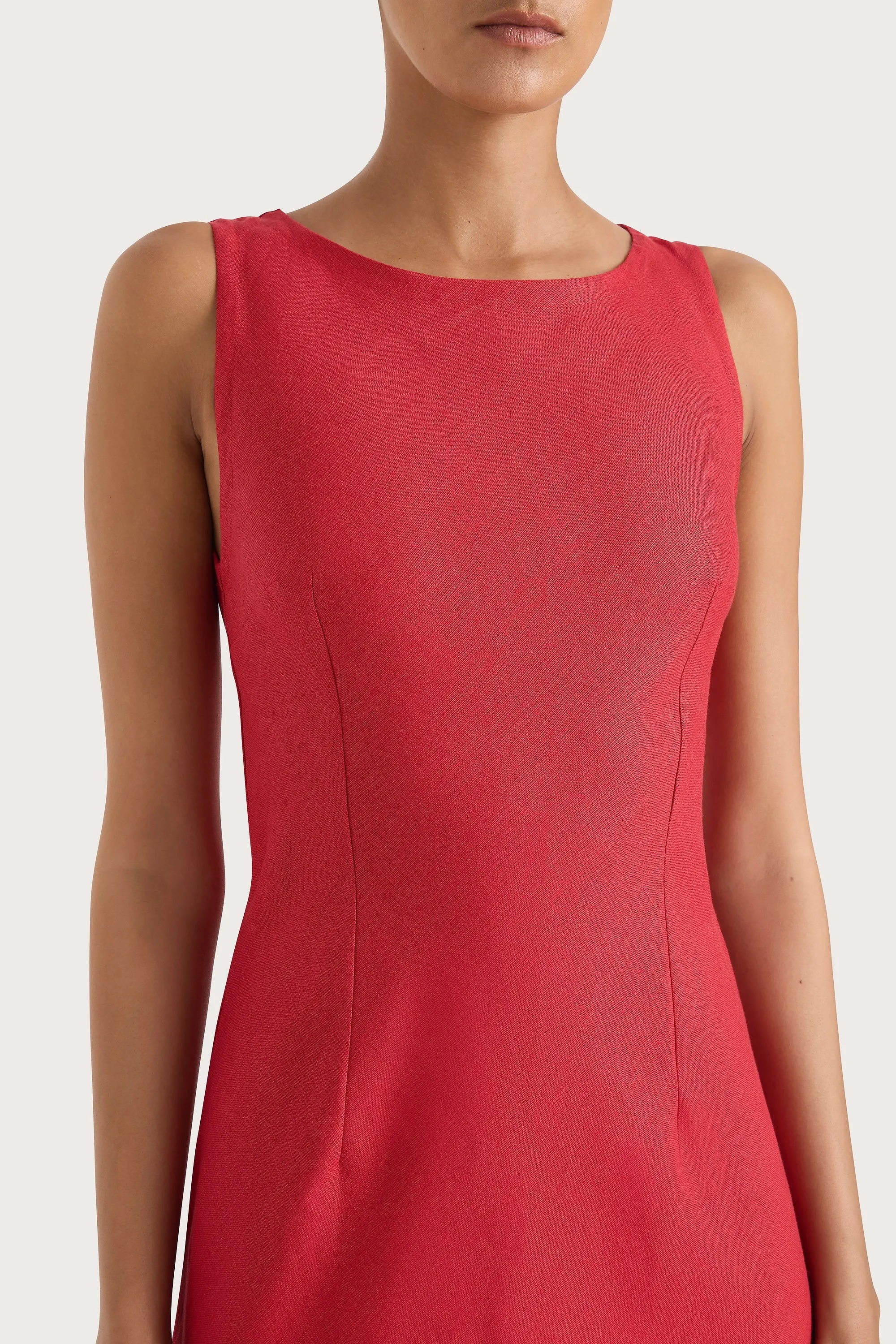 Lydie Maxi Dress Red - Final Sale sold by Faithfull the Brand product image thumbnail 4