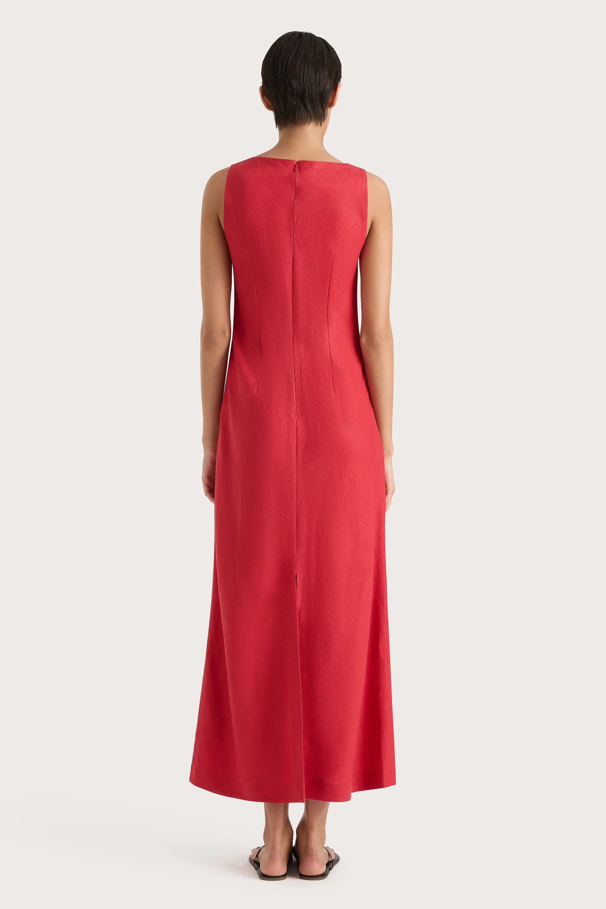 Lydie Maxi Dress Red - Final Sale sold by Faithfull the Brand product image thumbnail 5