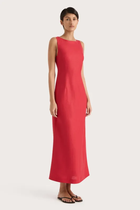 Lydie Maxi Dress Red - Final Sale sold by Faithfull the Brand