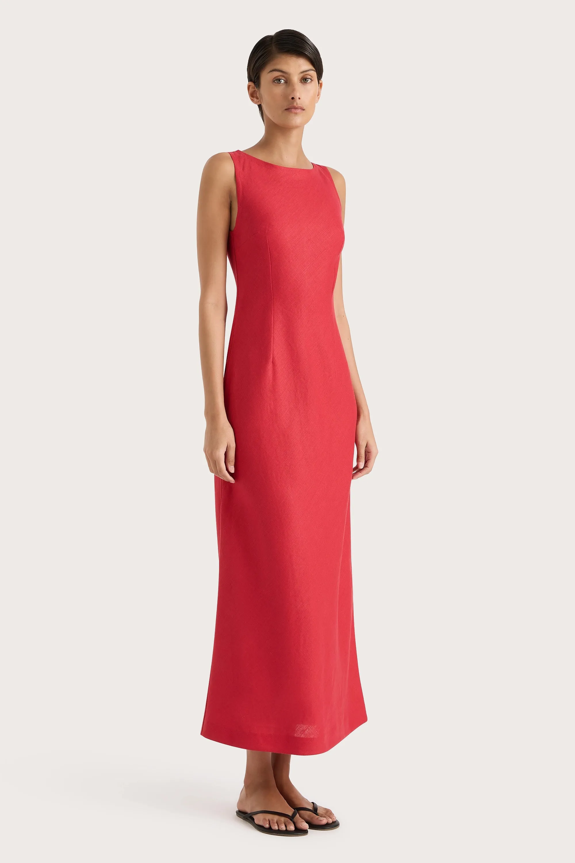 Lydie Maxi Dress Red - Final Sale sold by Faithfull the Brand