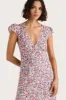Esson Midi Dress Valerie Floral Multi sold by Faithfull the Brand