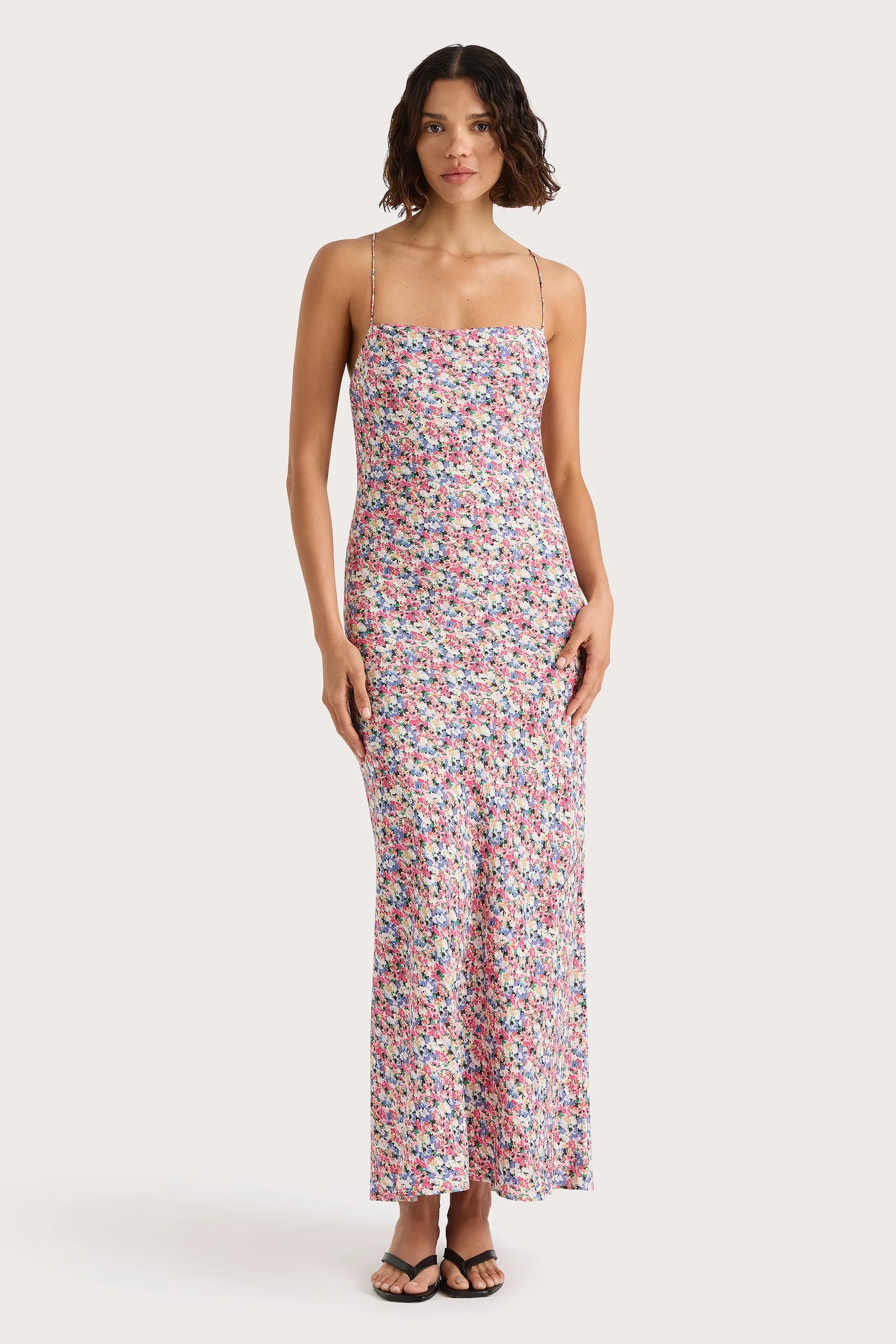 Lusia Midi Dress Valerie Floral Multi - Final Sale sold by Faithfull the Brand