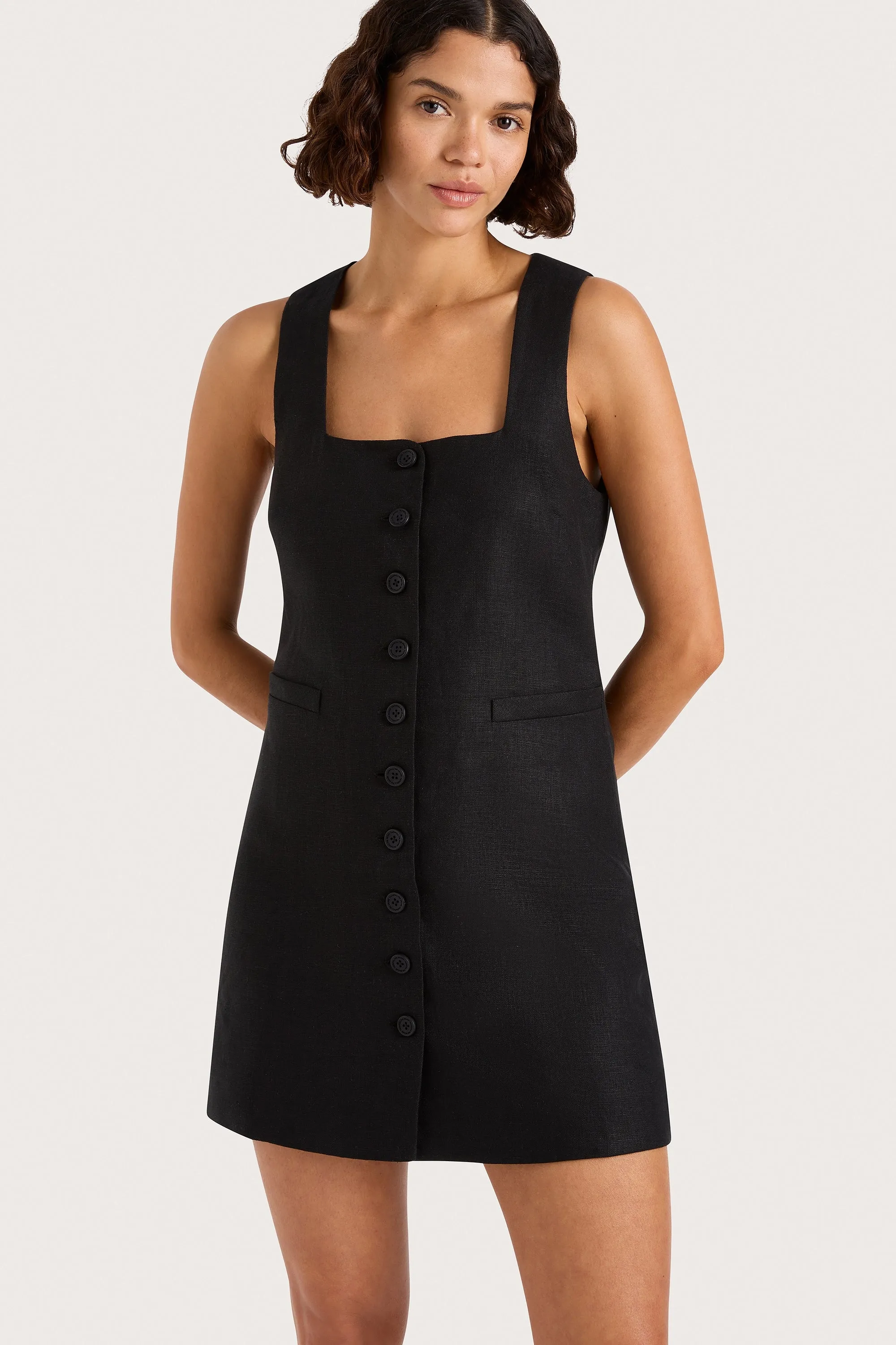 Jaques Mini Dress Black sold by Faithfull the Brand product image thumbnail 3