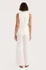 Jackie Vest White sold by Faithfull the Brand