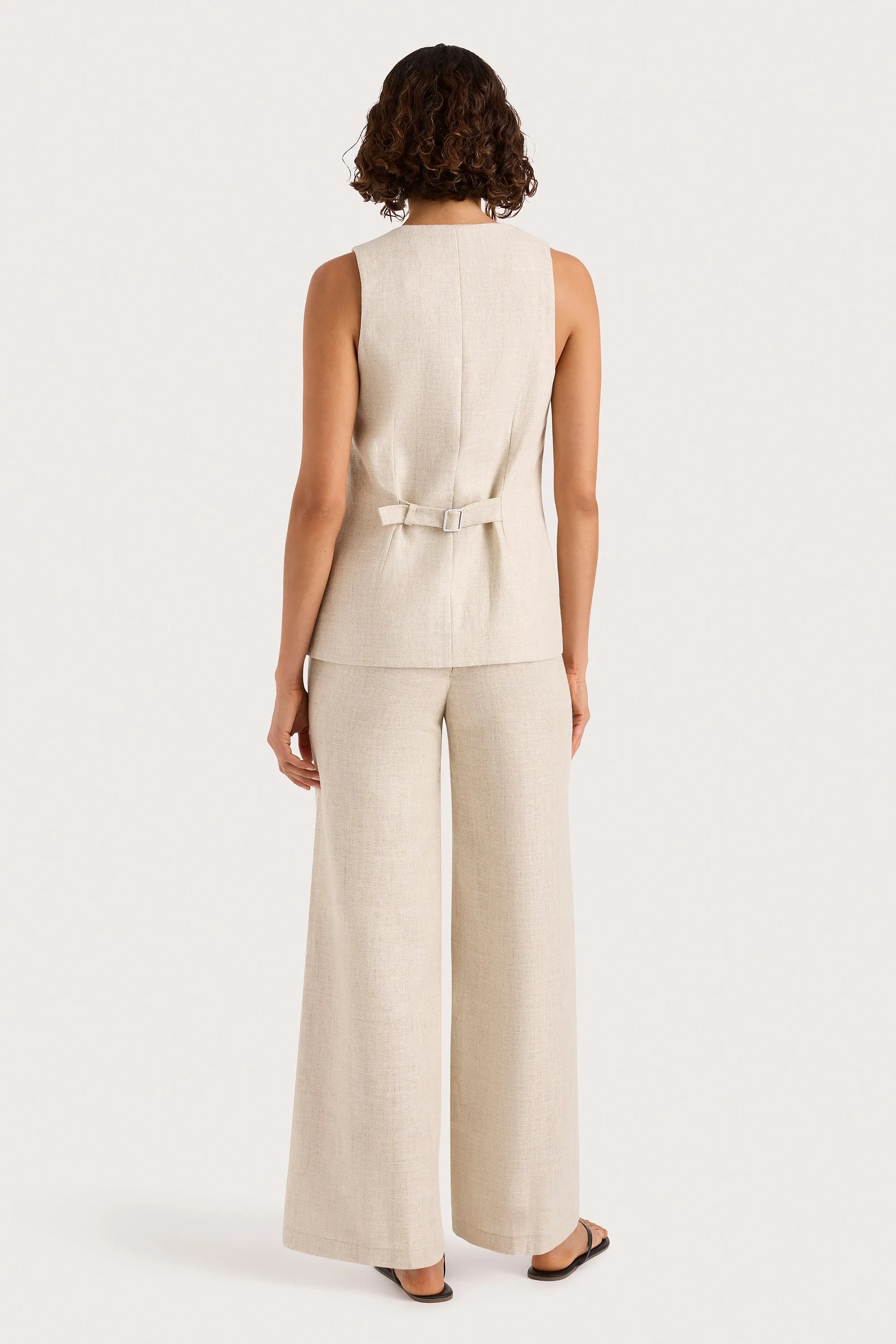 Jackie Vest Natural sold by Faithfull the Brand product image thumbnail 5